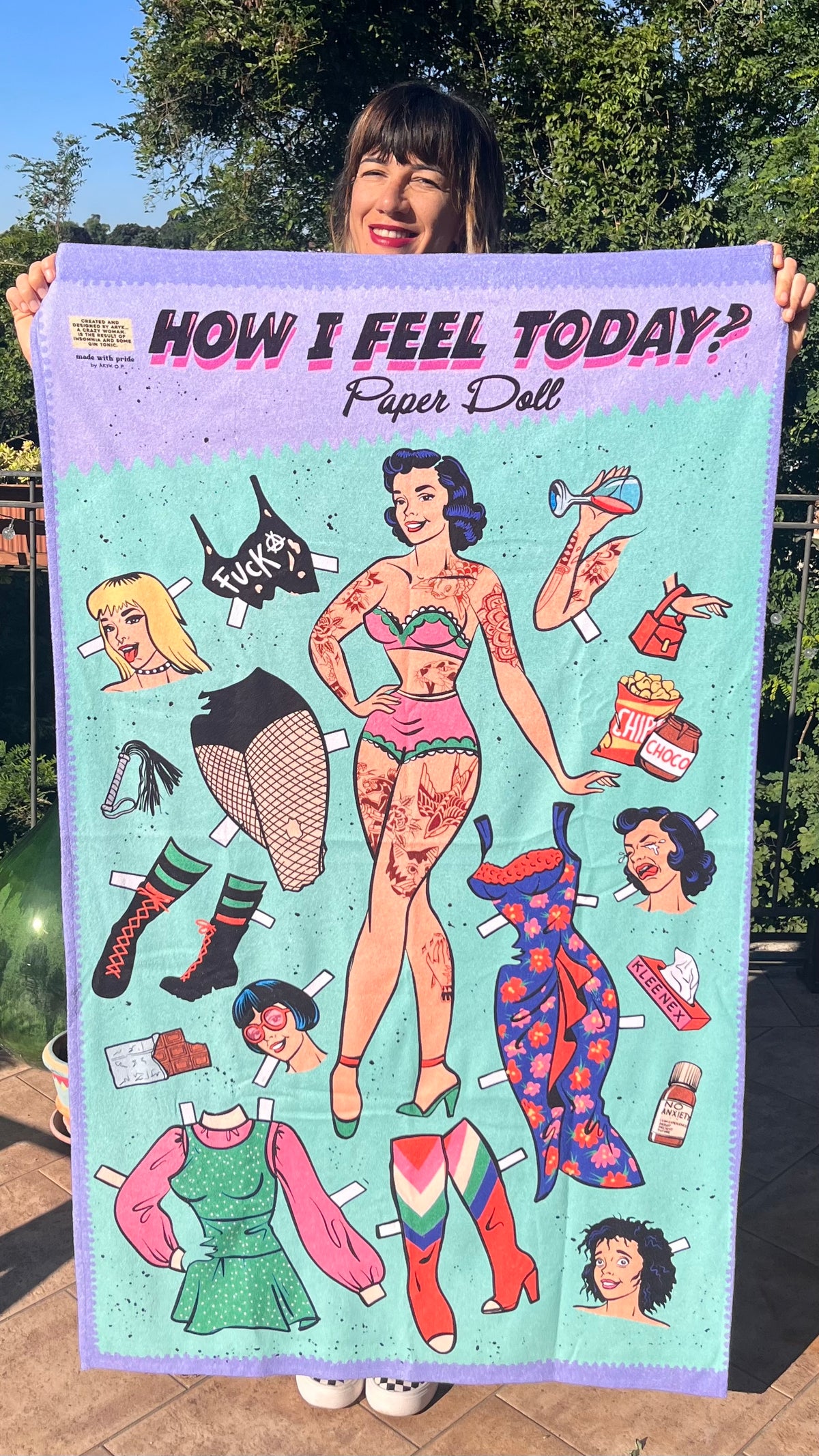 TELI MARE “Crazy beach Towels”