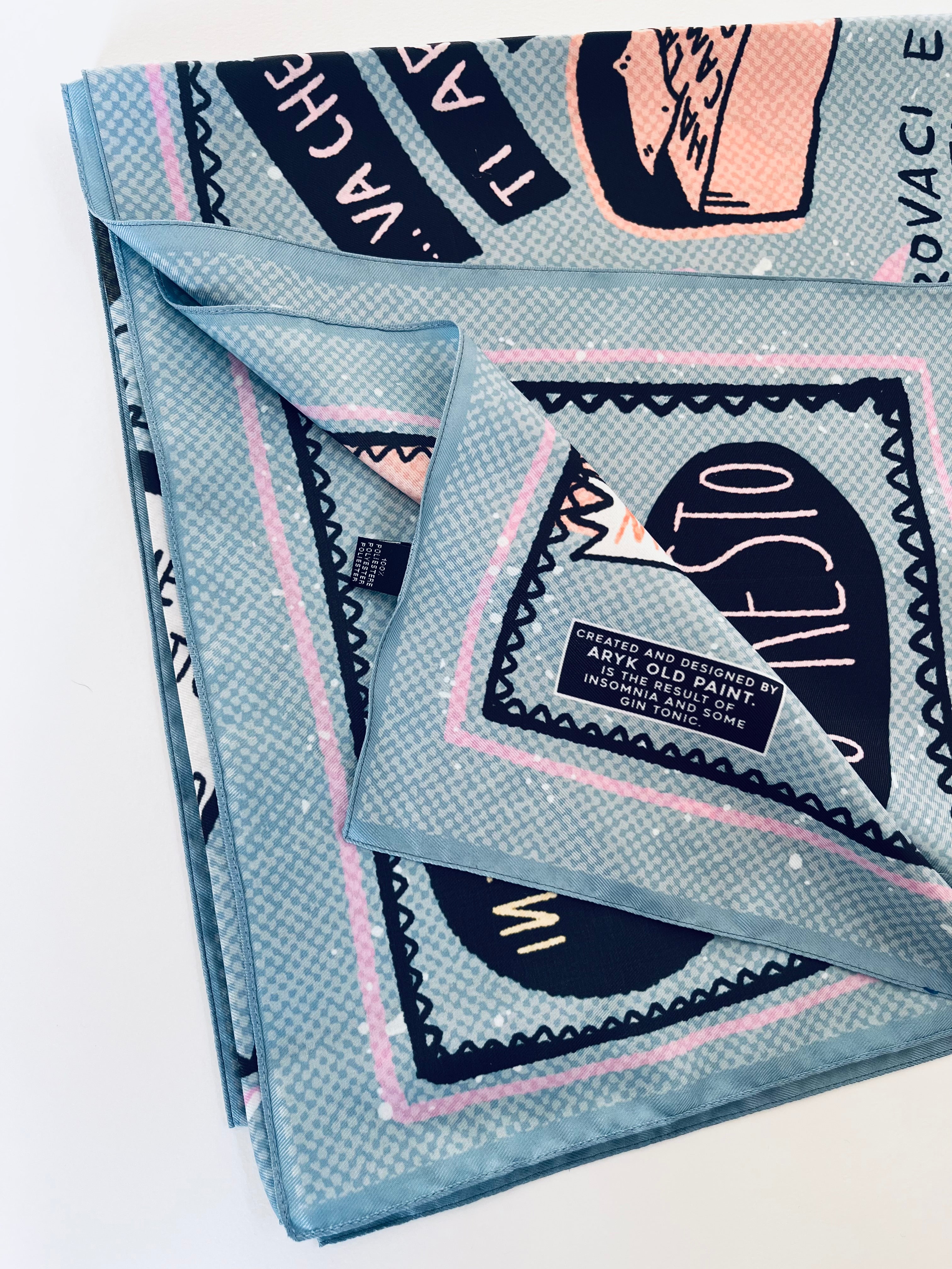 Foulard “Sparisci dalla mia vista”