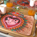 Tovaglietta americana Pig design ironico artigianale – ARYK OLD PAINT