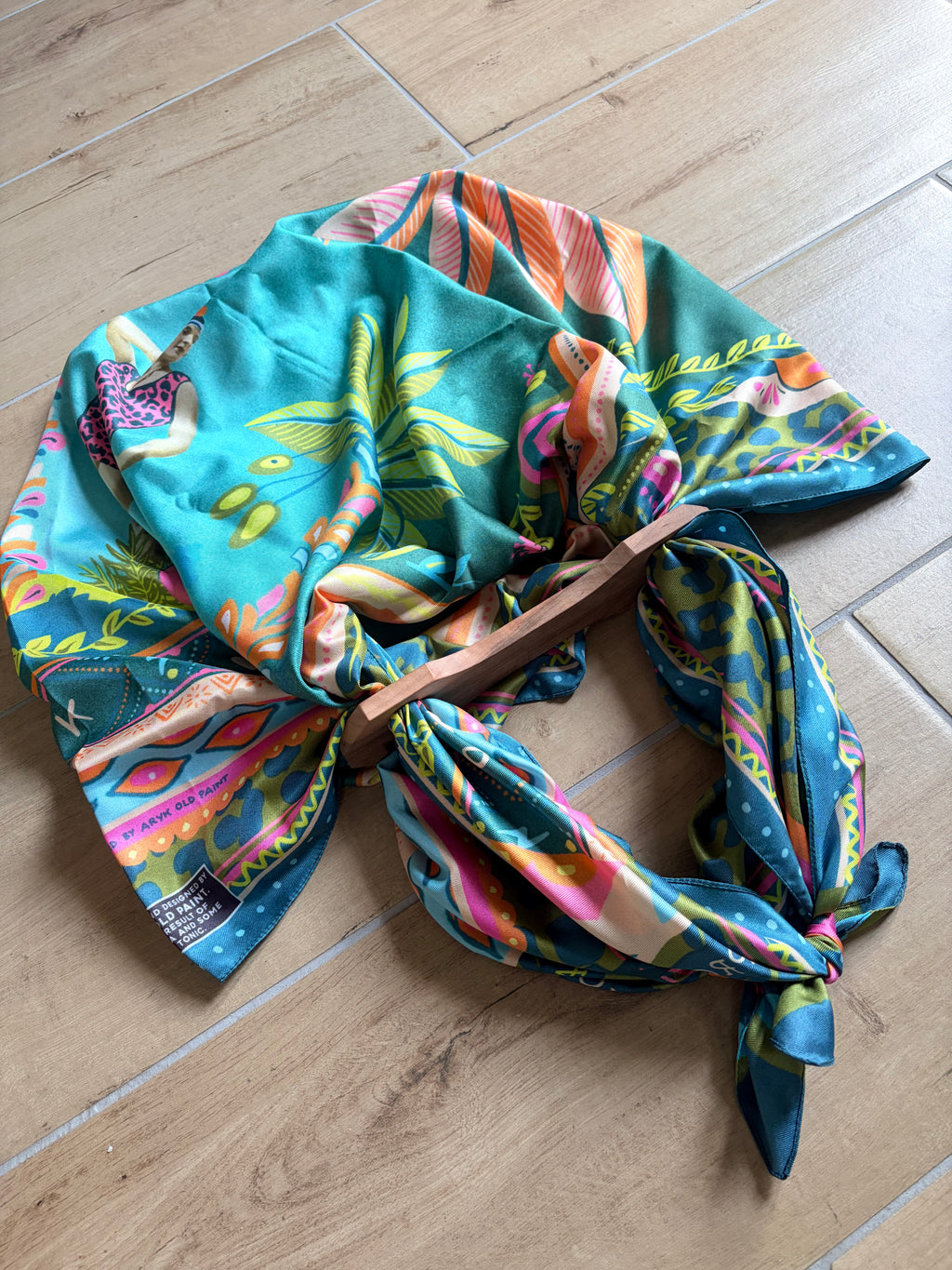 Borsa  Foulard "Paradise" (da viaggio o da mare)