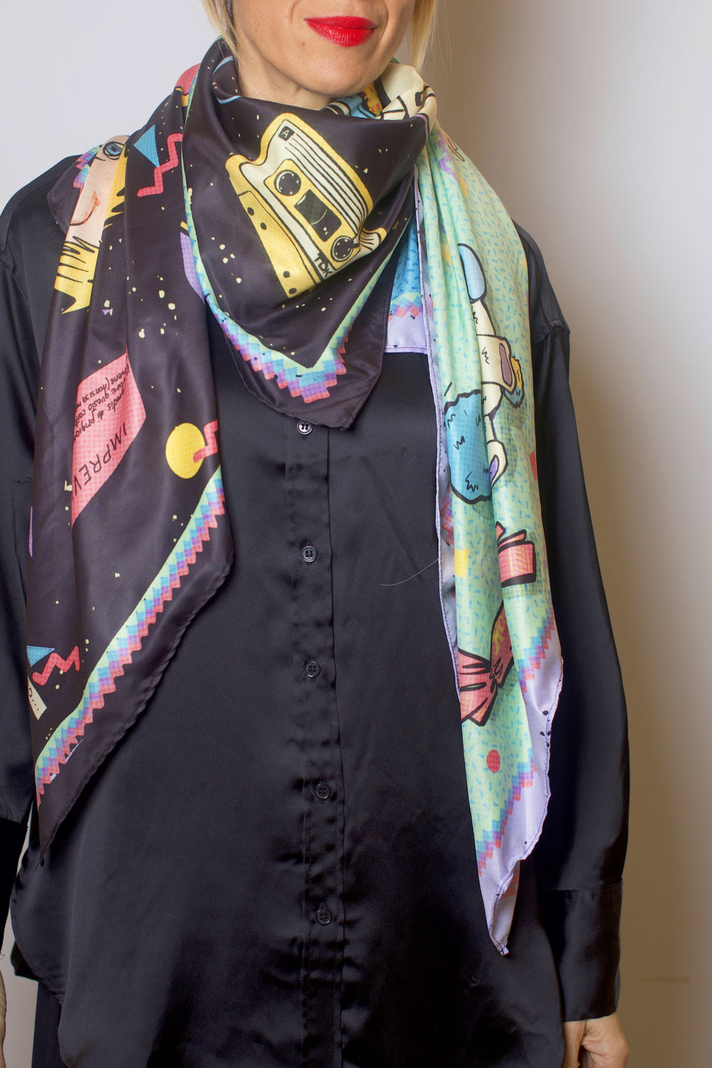 Foulard “80's forever”