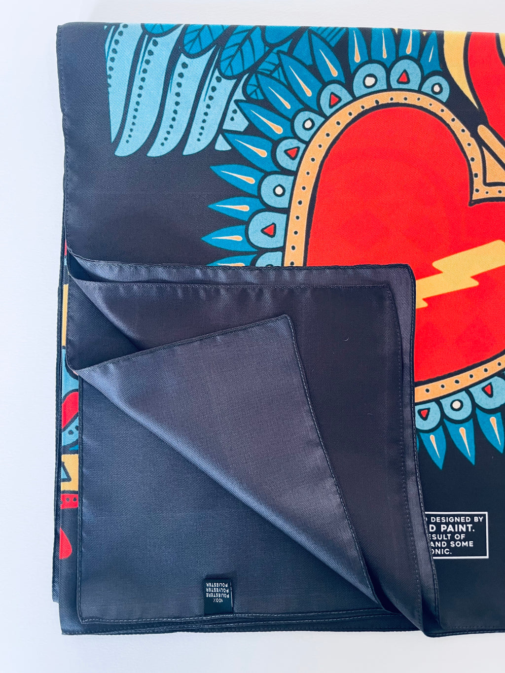 Foulard “Girls like ride too”