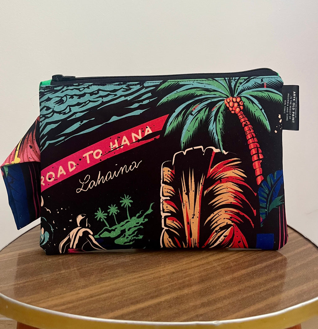 Pochette HAWAII Story design hawaiano– ARYK OLD PAINT- dietro