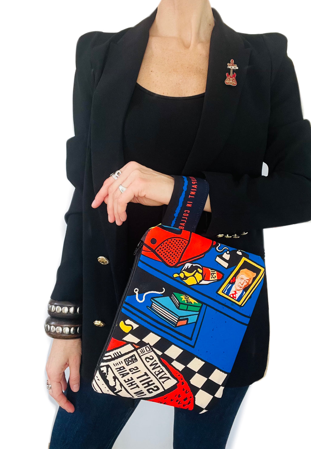 Pochette “Stay positive”