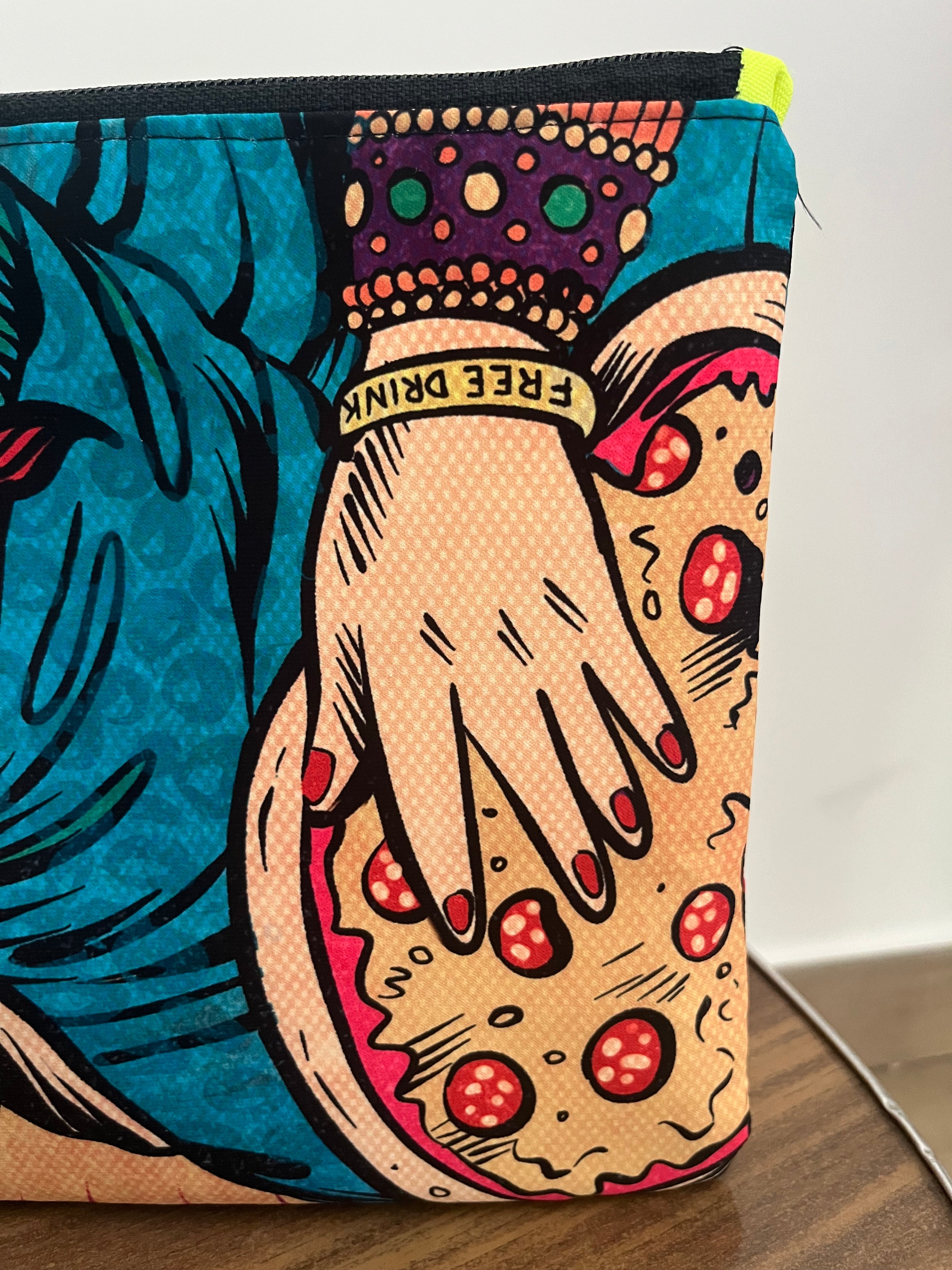 Pochette FUCK DIET design ironico/dieta – ARYK OLD PAINT