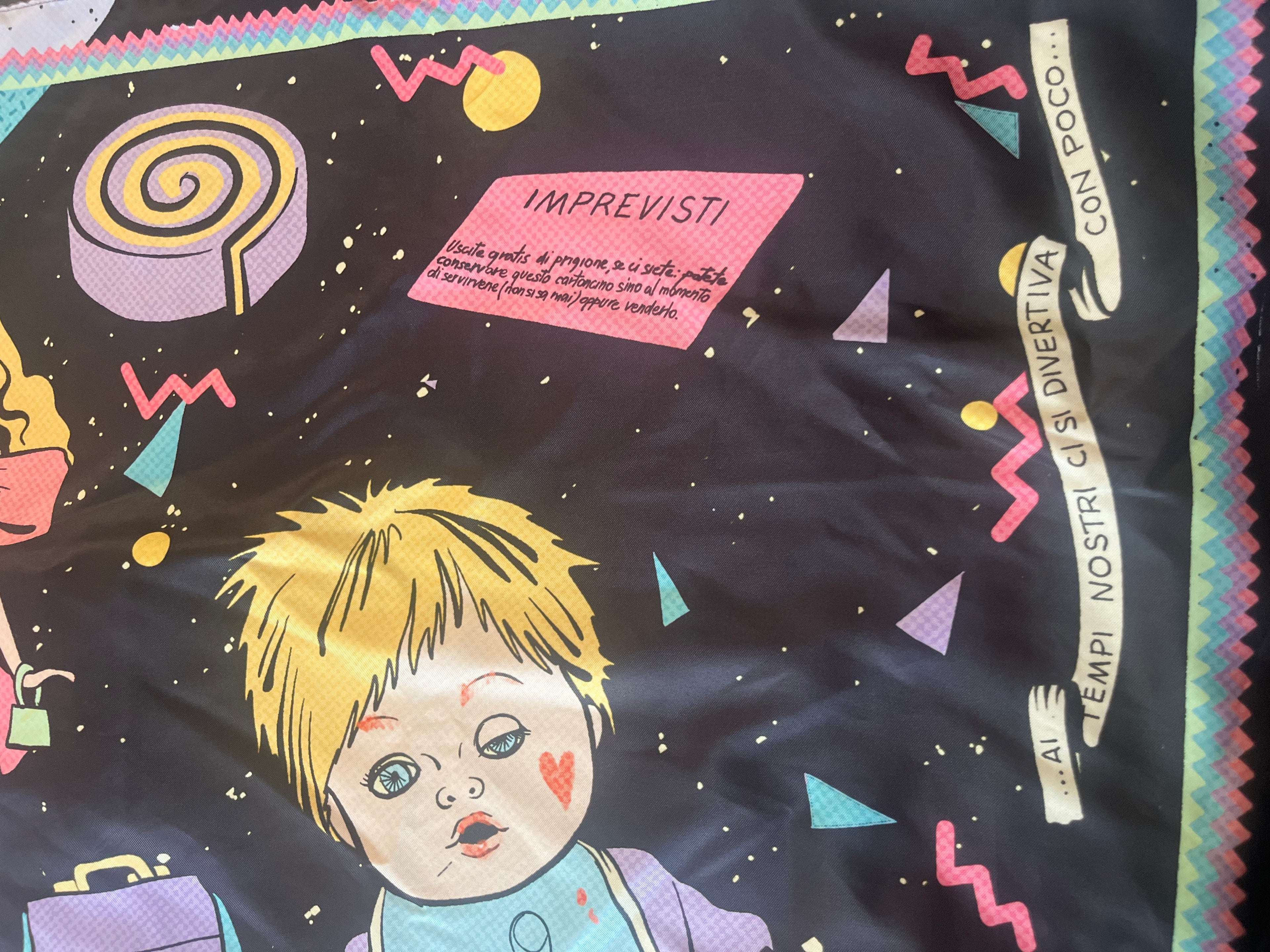 Foulard “80's forever”