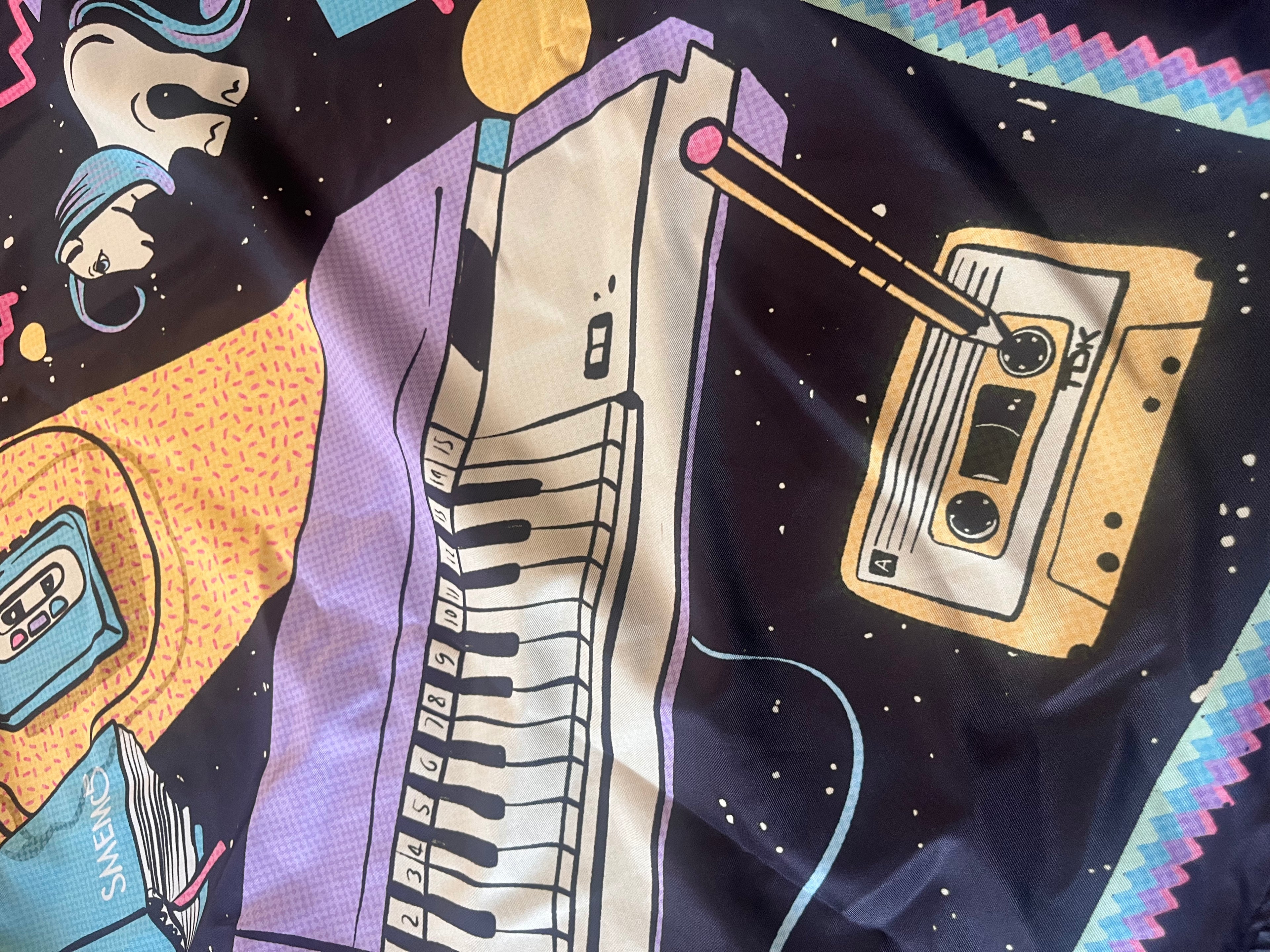 Foulard “80's forever”