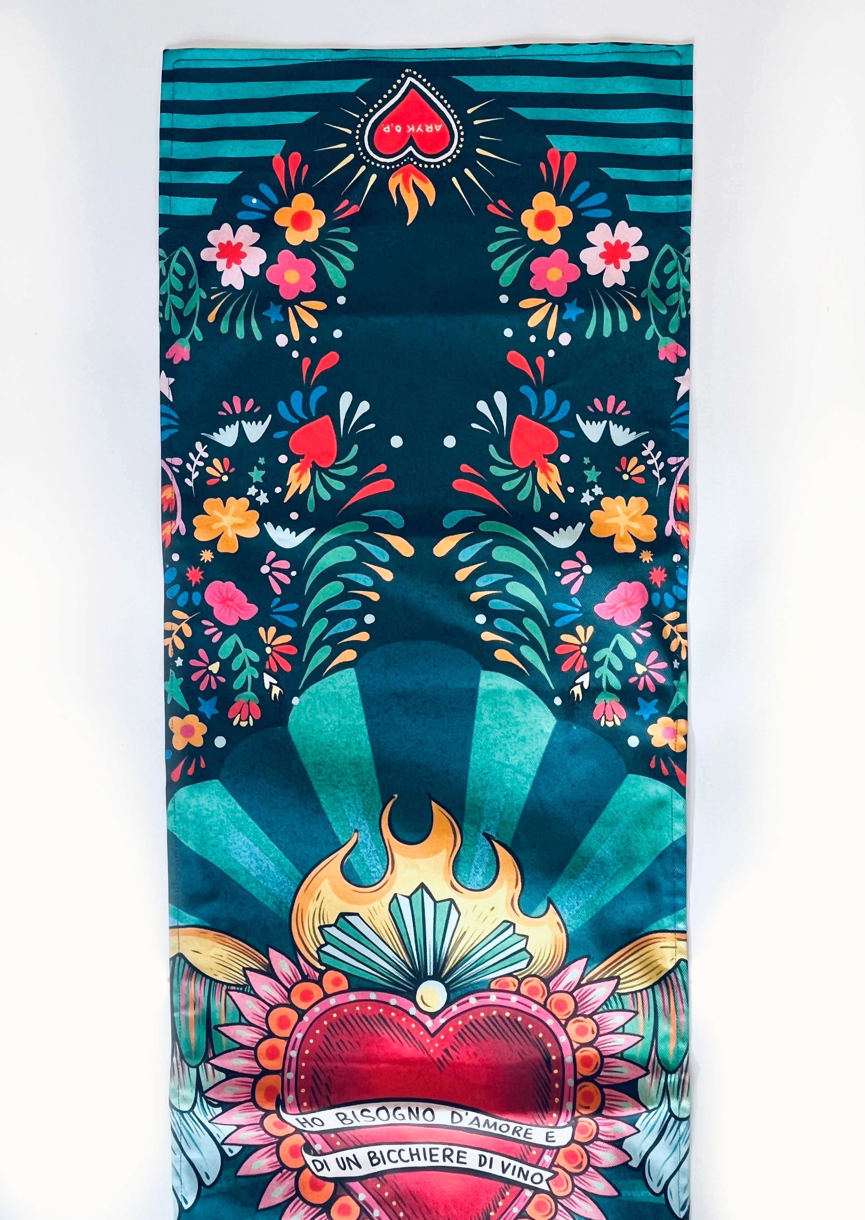 Runner " Amore e vino"