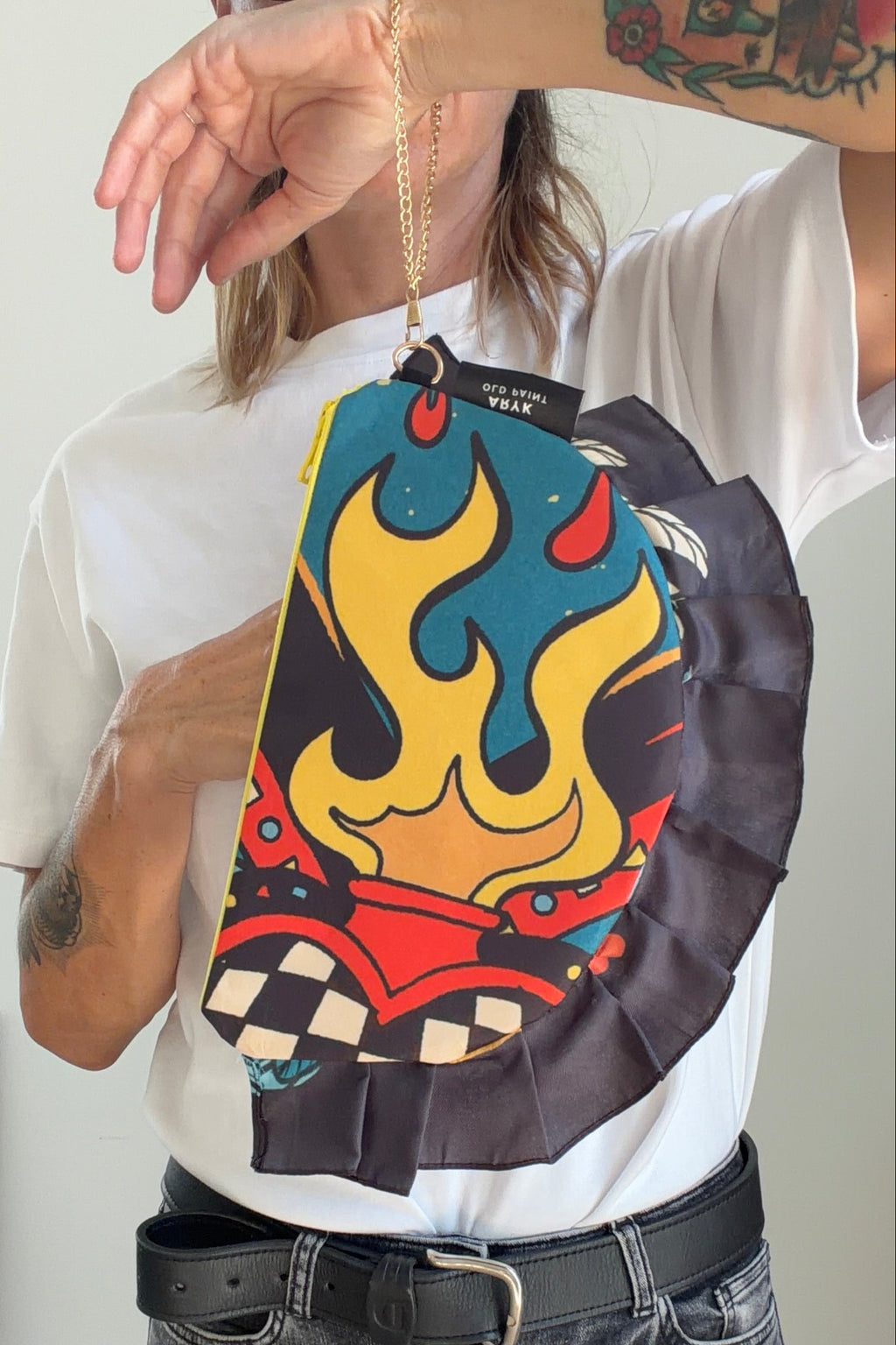 pochette mezza luna "Flash 1"