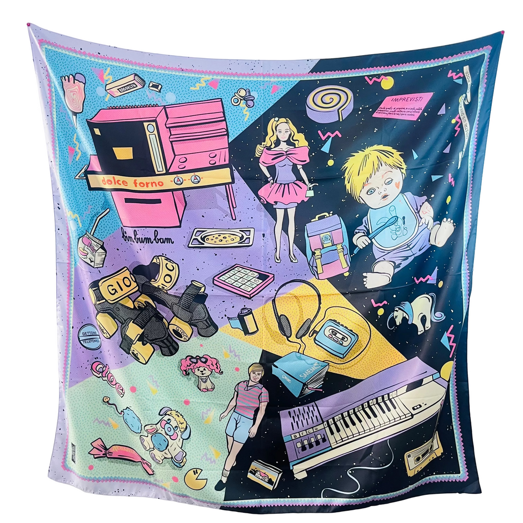 Foulard “80's forever”