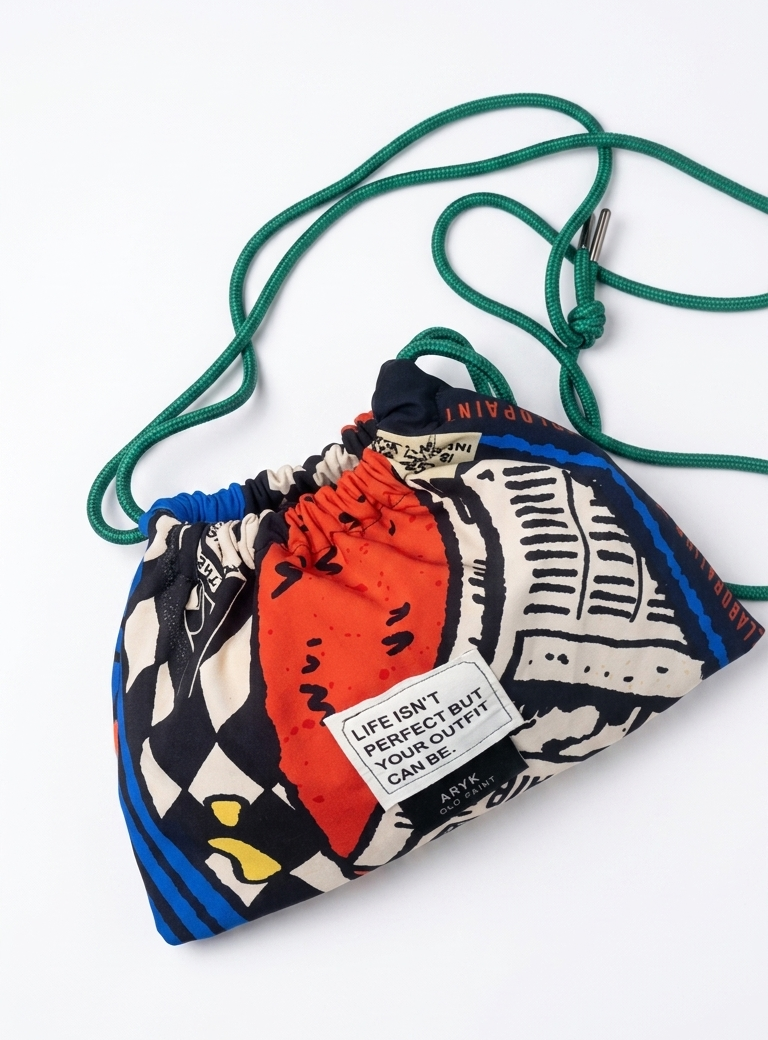 borsa a tracolla colorata 