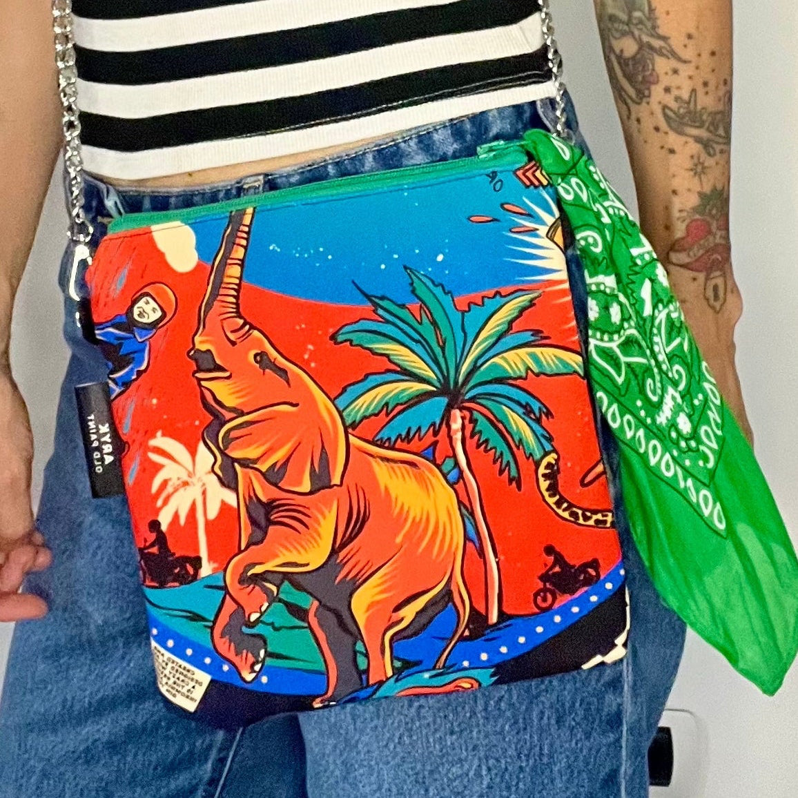 borsa a tracolla pezzo unico e artigianale