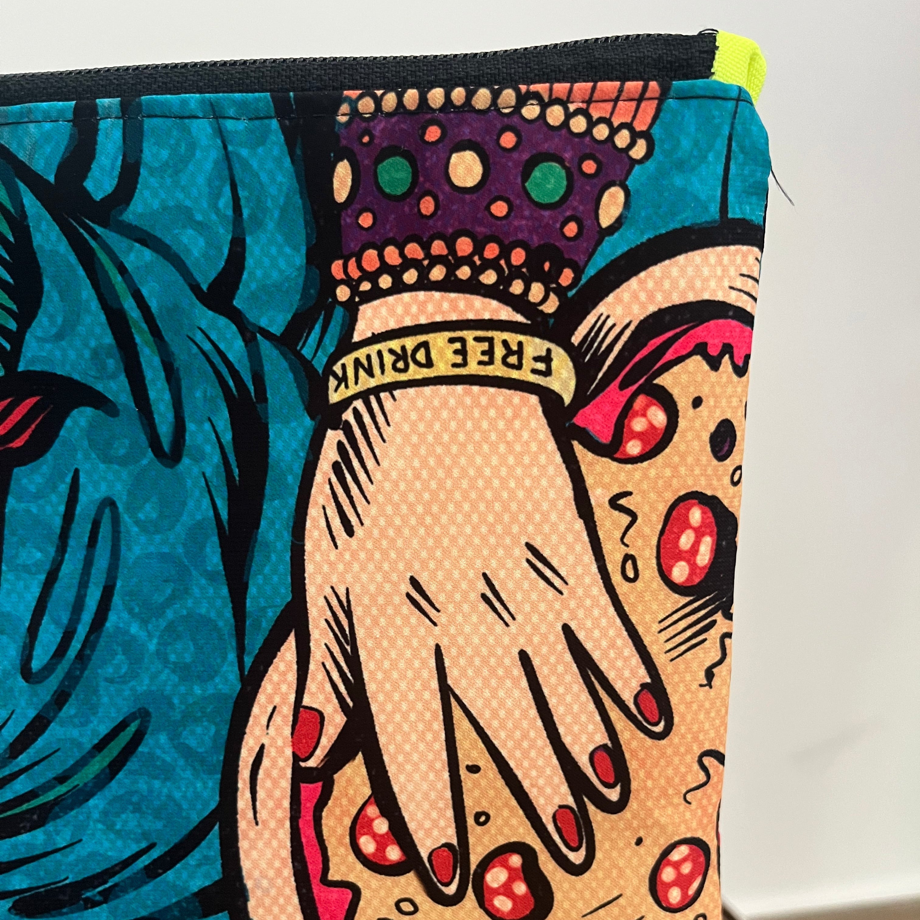Pochette FUCK DIET design ironico/dieta – ARYK OLD PAINT