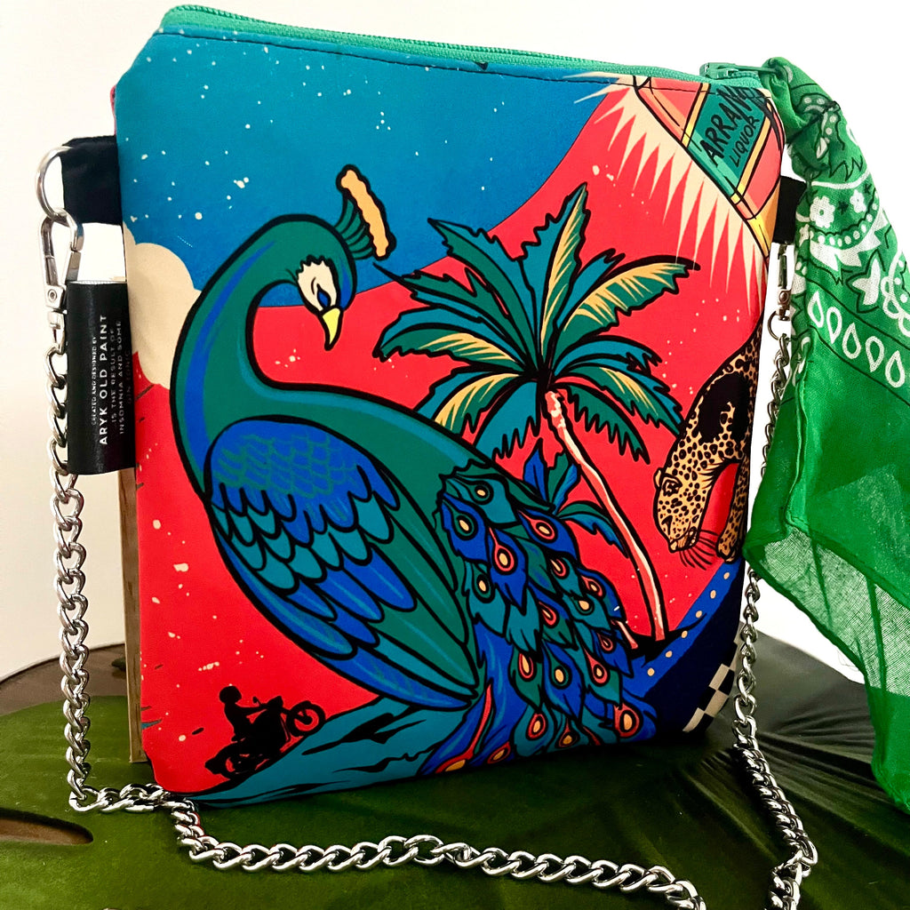 borsa a tracolla "PAVONE"