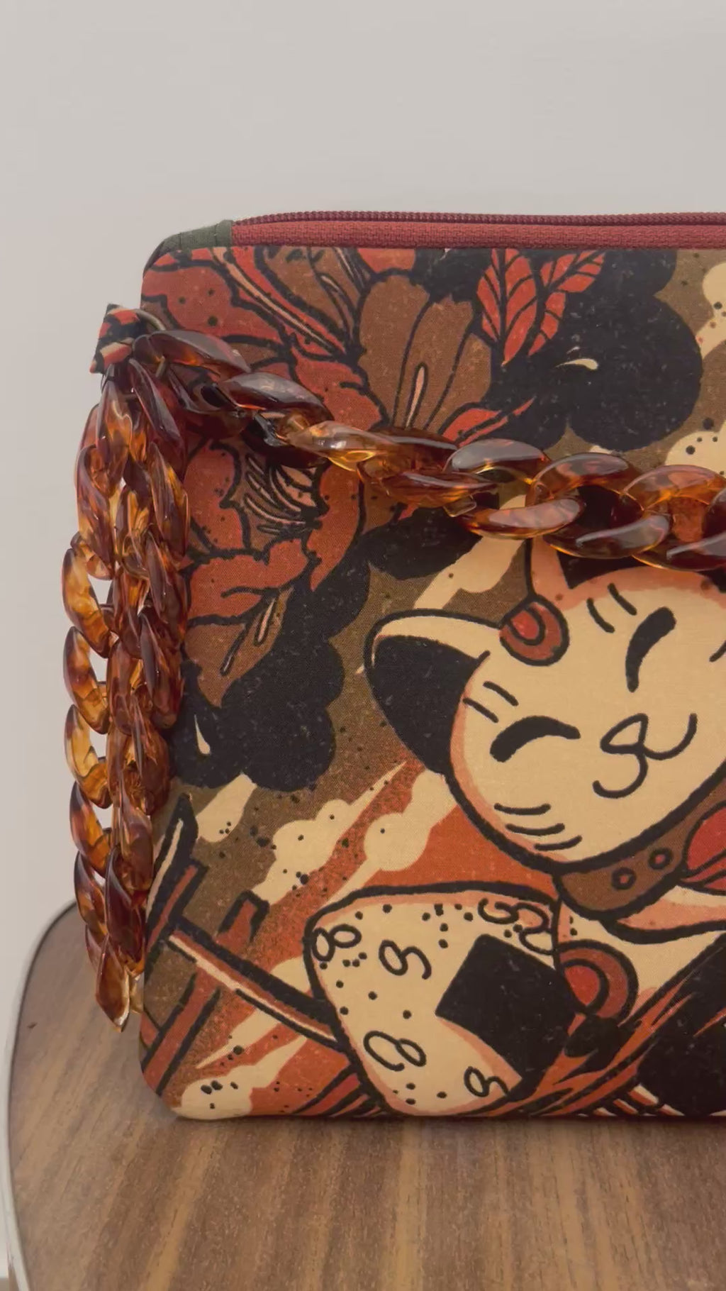 Pochette Maneki Neko design giapponese – ARYK OLD PAINT- video