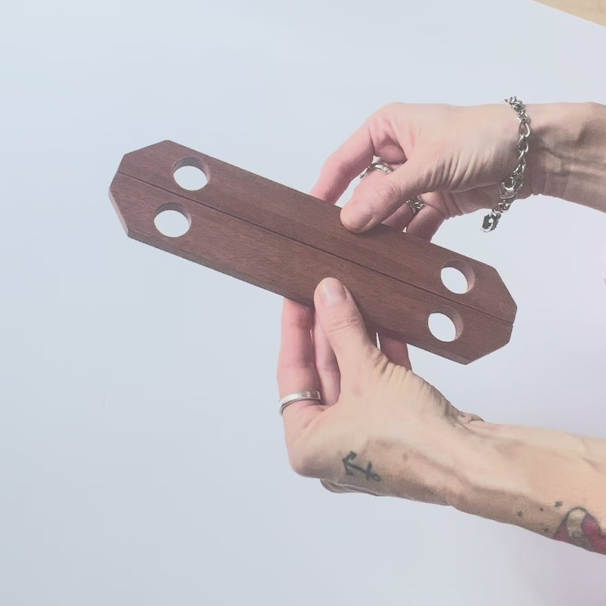 manici in legno artigianali  per foulard