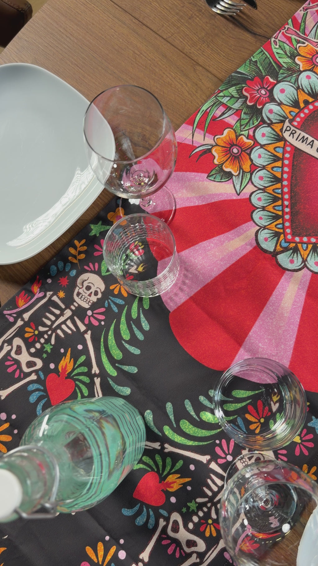 Runner Prima o Poi – vista frontale design ironico – ARYK OLD PAINT- video
